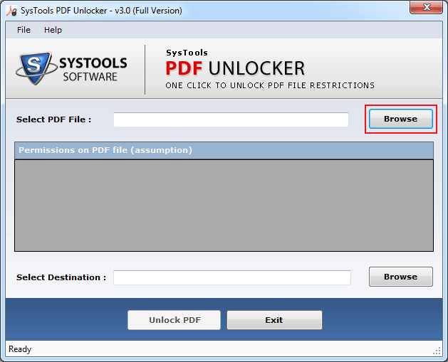 PDF Security Remover Tool